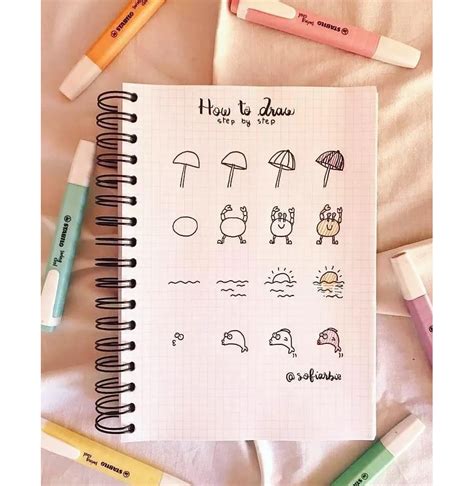 50 Easy + Cute Things to Draw (With Step by Step .